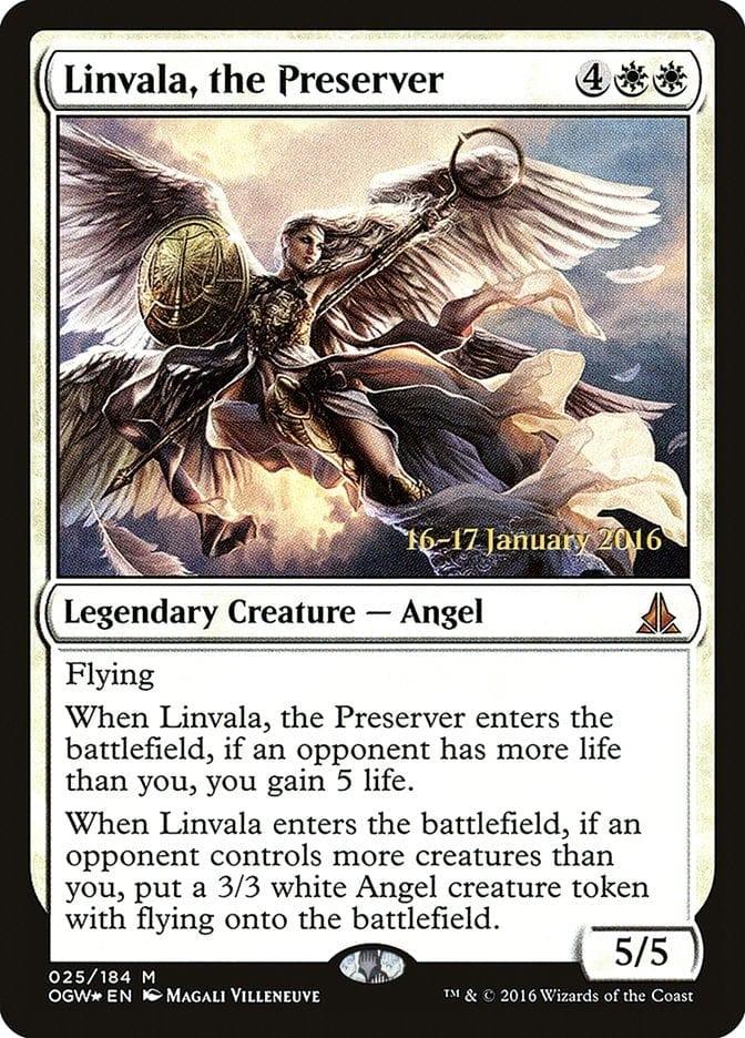 Magic: The Gathering MTG Single Linvala, the Preserver [Oath of the Gatewatch Prerelease Promos]