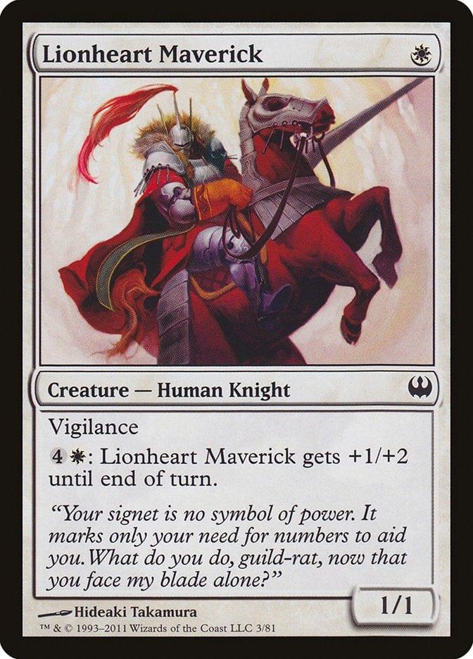 Magic: The Gathering MTG Single Lionheart Maverick [Duel Decks: Knights vs. Dragons]
