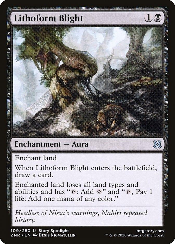 Magic: The Gathering MTG Single Lithoform Blight [Zendikar Rising]