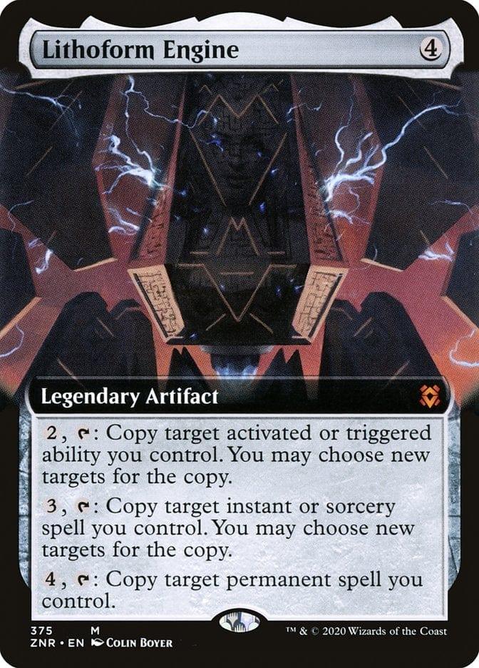 Magic: The Gathering MTG Single Lithoform Engine (Extended) [Zendikar Rising Extended Art]