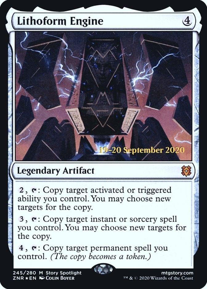 Magic: The Gathering MTG Single Lithoform Engine [Zendikar Rising Prerelease Promos]
