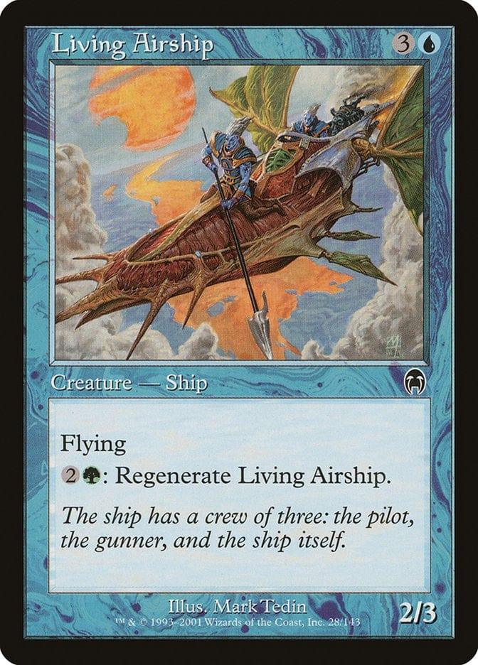 Magic: The Gathering MTG Single Living Airship [Apocalypse]