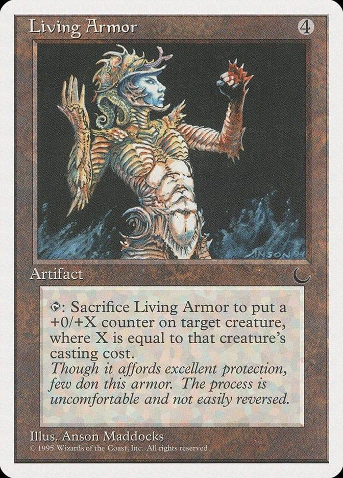 Magic: The Gathering MTG Single Living Armor [Chronicles]