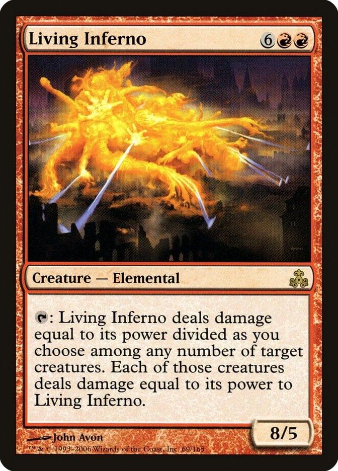 Magic: The Gathering MTG Single Living Inferno [Guildpact]
