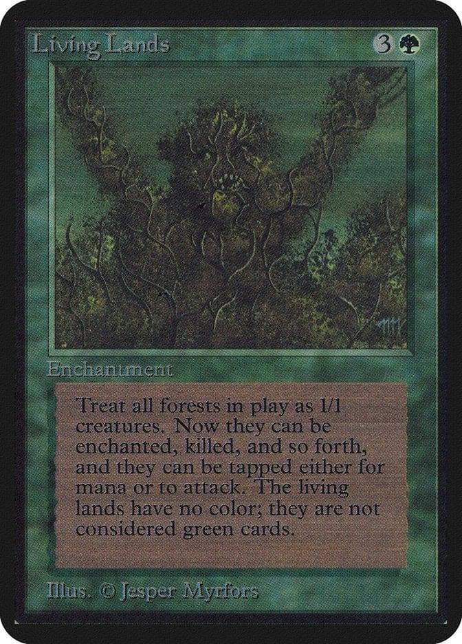 Magic: The Gathering MTG Single Living Lands [Limited Edition Alpha]