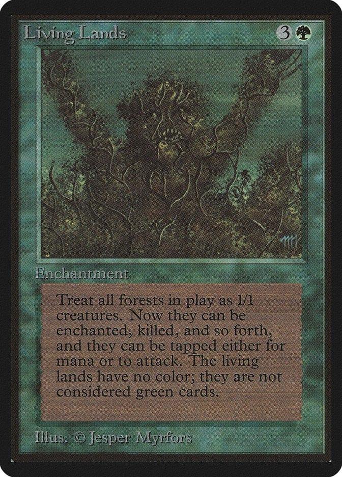 Magic: The Gathering MTG Single Living Lands [Limited Edition Beta]