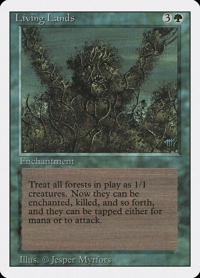 Magic: The Gathering MTG Single Living Lands [Revised Edition]