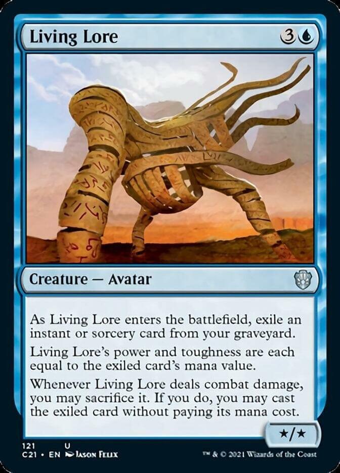 Magic: The Gathering MTG Single Living Lore [Commander 2021]