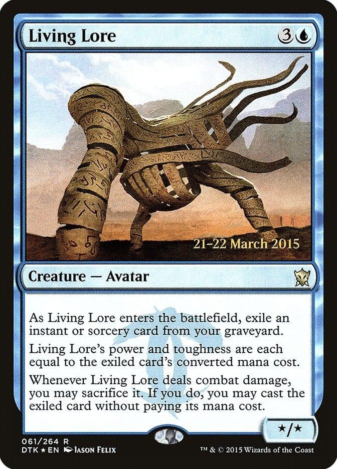 Magic: The Gathering MTG Single Living Lore  [Dragons of Tarkir Prerelease Promos]