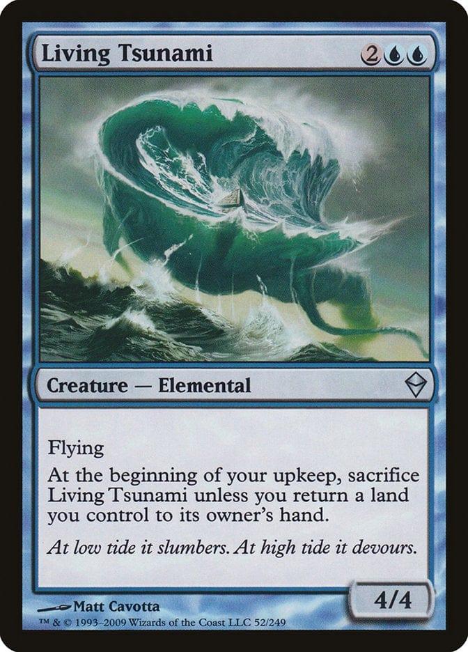 Magic: The Gathering MTG Single Living Tsunami [Zendikar]