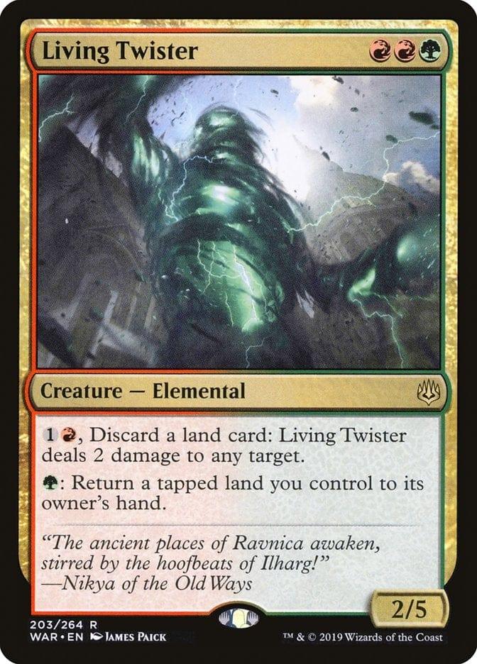 Magic: The Gathering MTG Single Living Twister [War of the Spark]