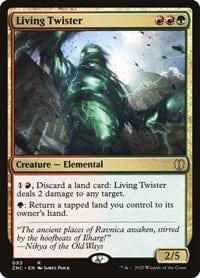 Magic: The Gathering MTG Single Living Twister [Zendikar Rising Commander]