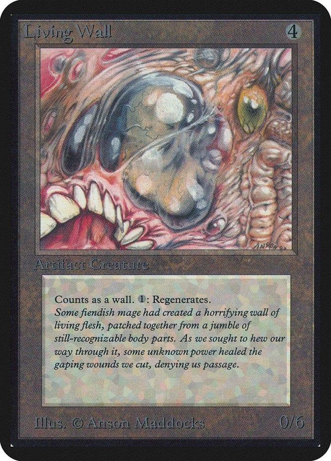 Magic: The Gathering MTG Single Living Wall [Limited Edition Alpha]