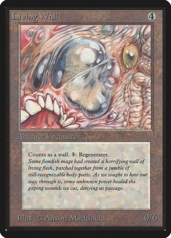 Magic: The Gathering MTG Single Living Wall [Limited Edition Beta]