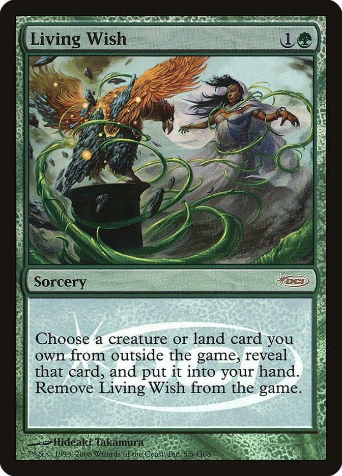 Magic: The Gathering MTG Single Living Wish [Judge Gift Cards 2008]