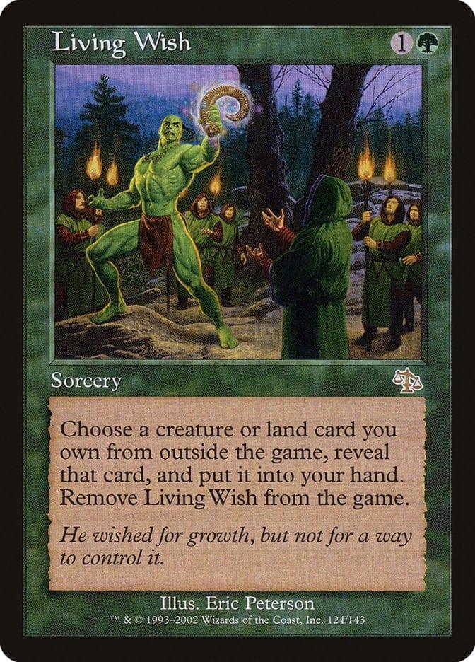 Magic: The Gathering MTG Single Living Wish [Judgment]