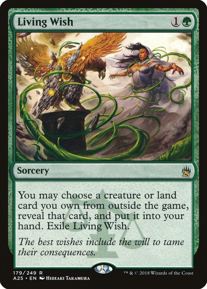 Magic: The Gathering MTG Single Living Wish [Masters 25]