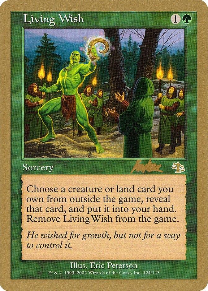 Magic: The Gathering MTG Single Living Wish [World Championship Decks 2002]
