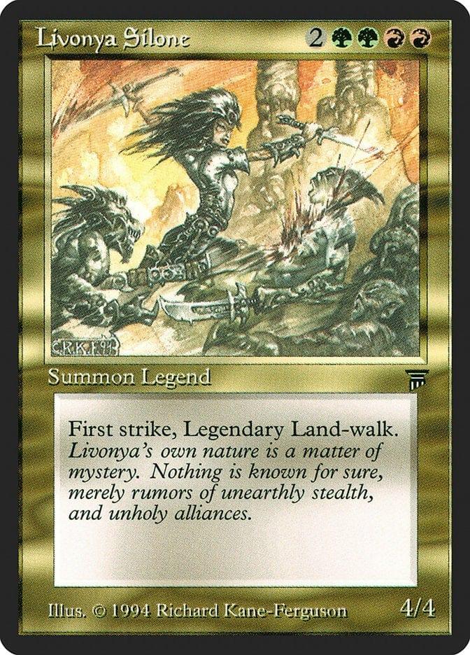 Magic: The Gathering MTG Single Livonya Silone [Legends]