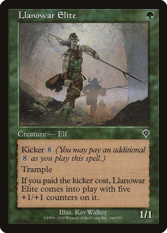 Magic: The Gathering MTG Single Llanowar Elite [Invasion]