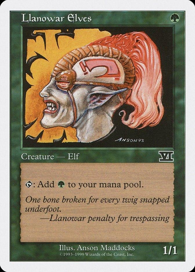 Magic: The Gathering MTG Single Llanowar Elves [Battle Royale Box Set]