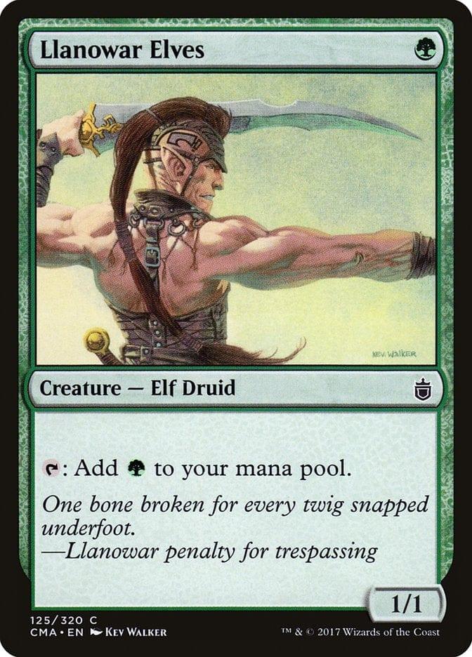 Magic: The Gathering MTG Single Llanowar Elves [Commander Anthology]