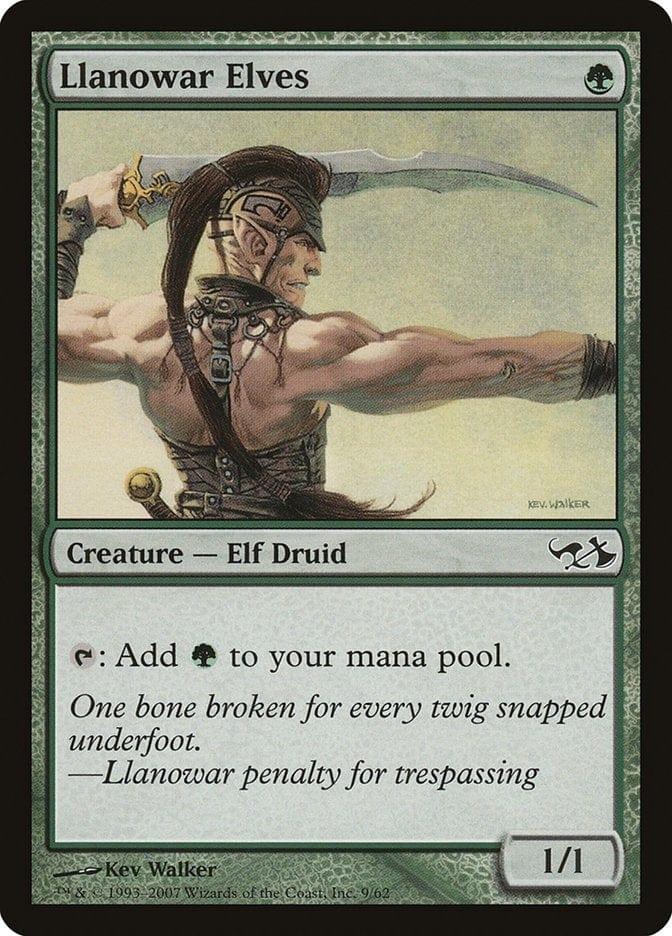 Magic: The Gathering MTG Single Llanowar Elves [Duel Decks: Elves vs. Goblins]