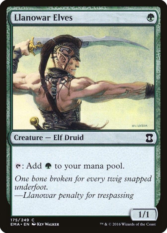 Magic: The Gathering MTG Single Llanowar Elves [Eternal Masters]