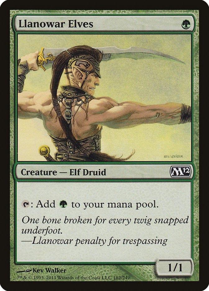 Magic: The Gathering MTG Single Llanowar Elves [Magic 2012]