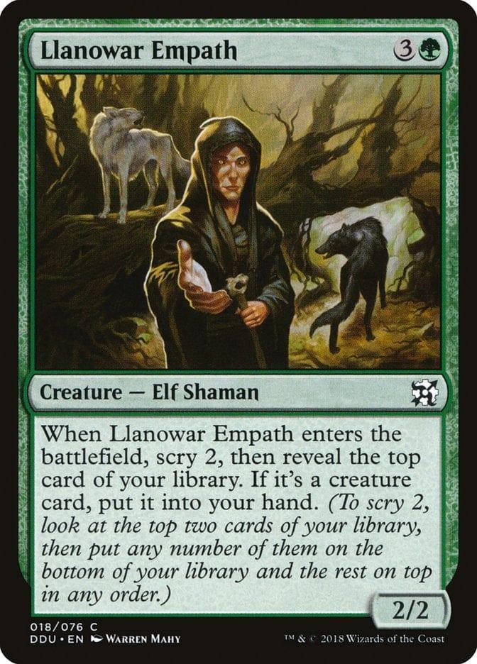 Magic: The Gathering MTG Single Llanowar Empath [Duel Decks: Elves vs. Inventors]