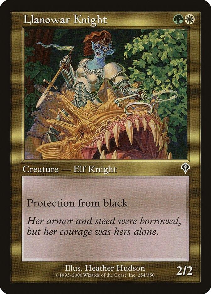 Magic: The Gathering MTG Single Llanowar Knight [Invasion]