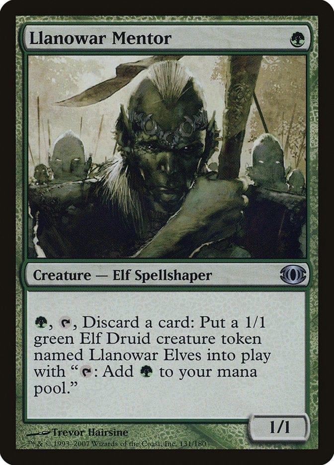 Magic: The Gathering MTG Single Llanowar Mentor [Future Sight]