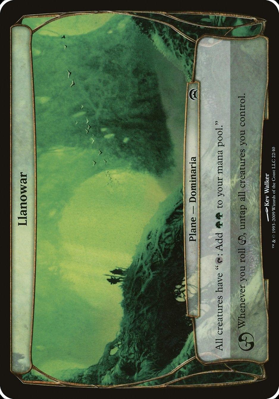 Magic: The Gathering MTG Single Llanowar (Planes) [Planechase Planes]