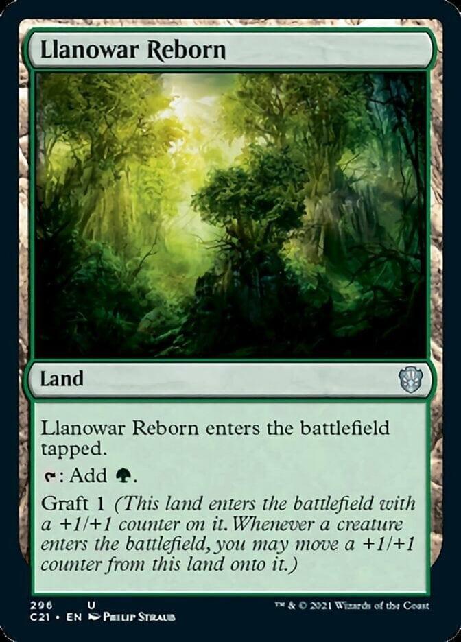 Magic: The Gathering MTG Single Llanowar Reborn [Commander 2021]