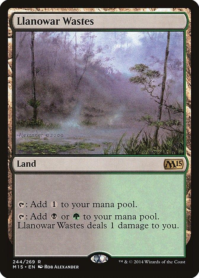 Magic: The Gathering MTG Single Llanowar Wastes [Magic 2015]