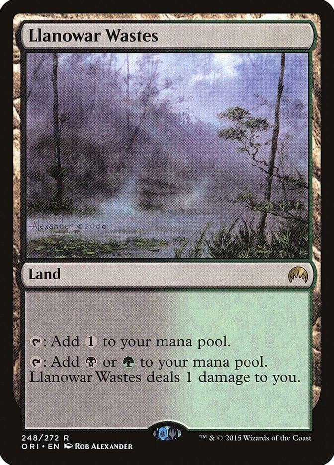 Magic: The Gathering MTG Single Llanowar Wastes [Magic Origins]