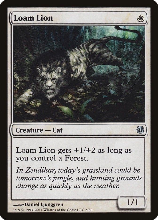 Magic: The Gathering MTG Single Loam Lion [Duel Decks: Ajani vs. Nicol Bolas]