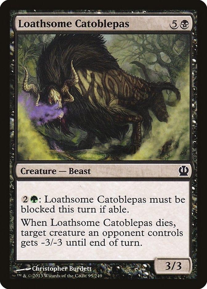 Magic: The Gathering MTG Single Loathsome Catoblepas [Theros]