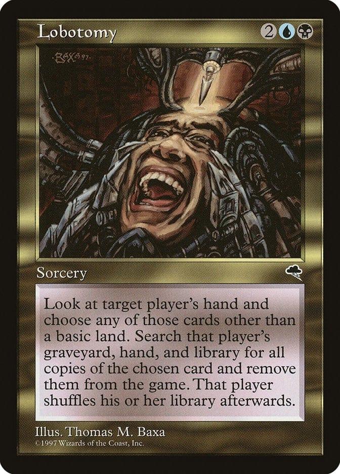Magic: The Gathering MTG Single Lobotomy [Tempest]