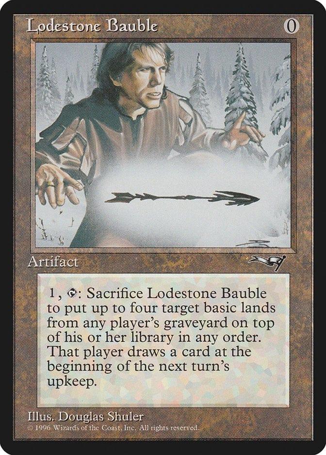 Magic: The Gathering MTG Single Lodestone Bauble [Alliances]