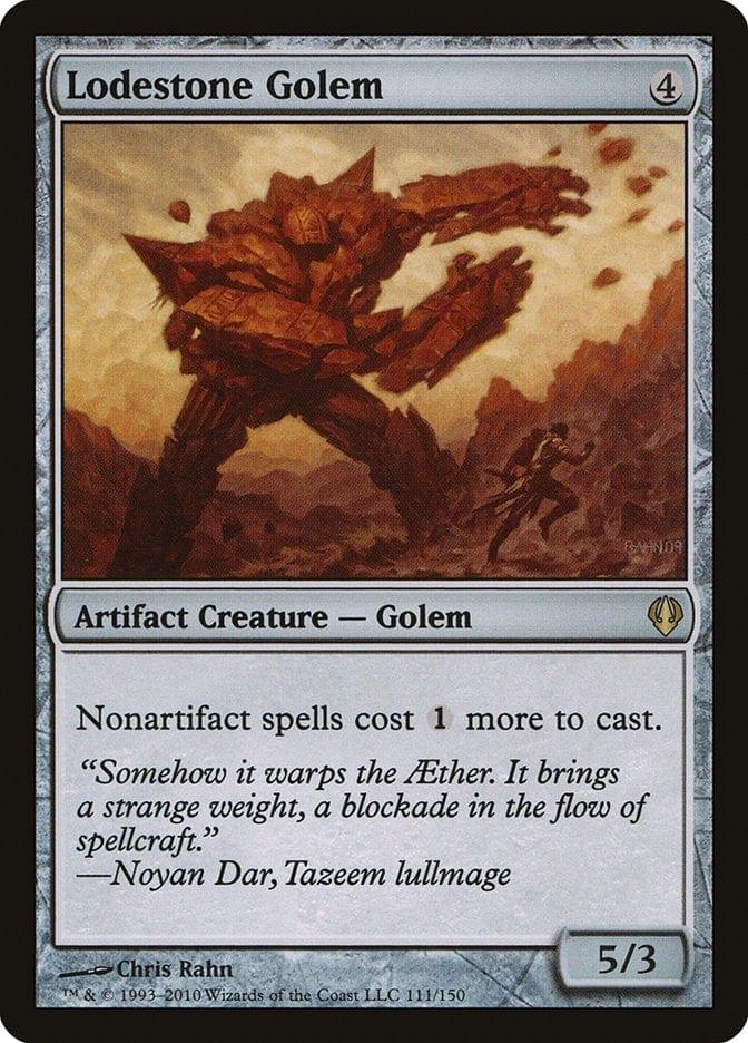 Magic: The Gathering MTG Single Lodestone Golem [Archenemy]