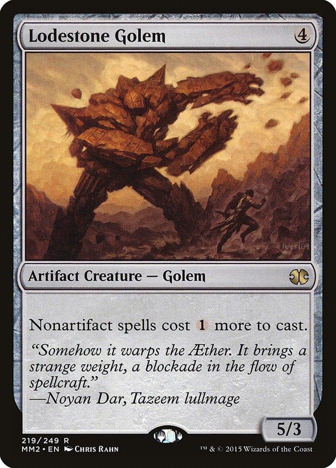 Magic: The Gathering MTG Single Lodestone Golem [Modern Masters 2015]
