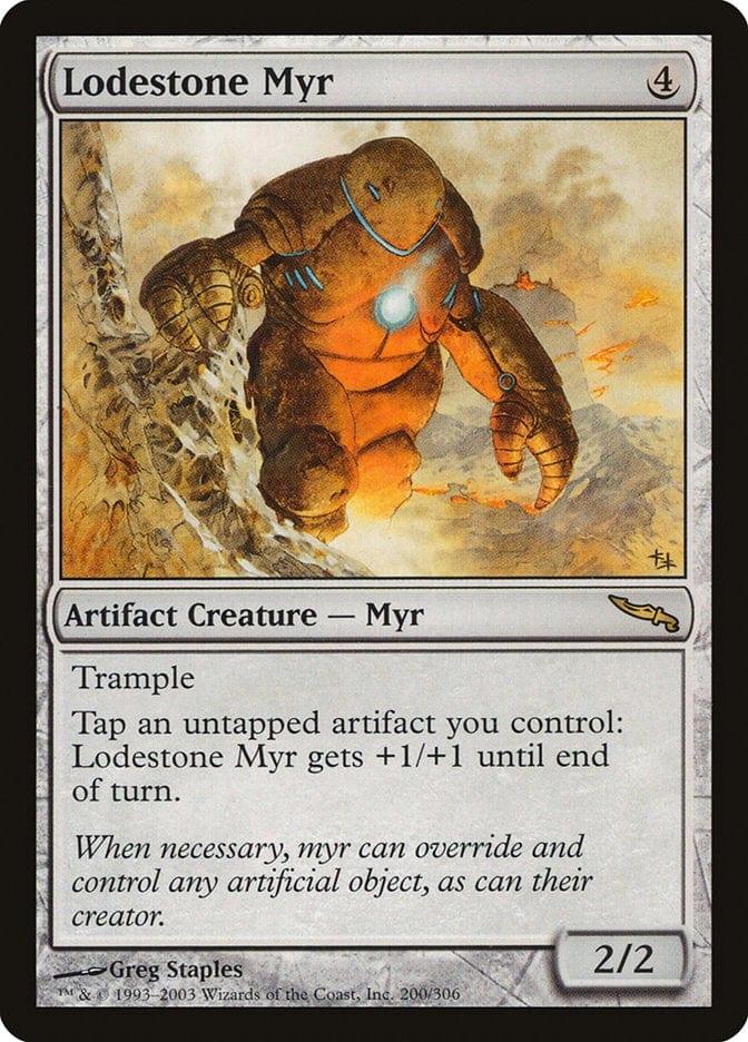 Magic: The Gathering MTG Single Lodestone Myr [Mirrodin]