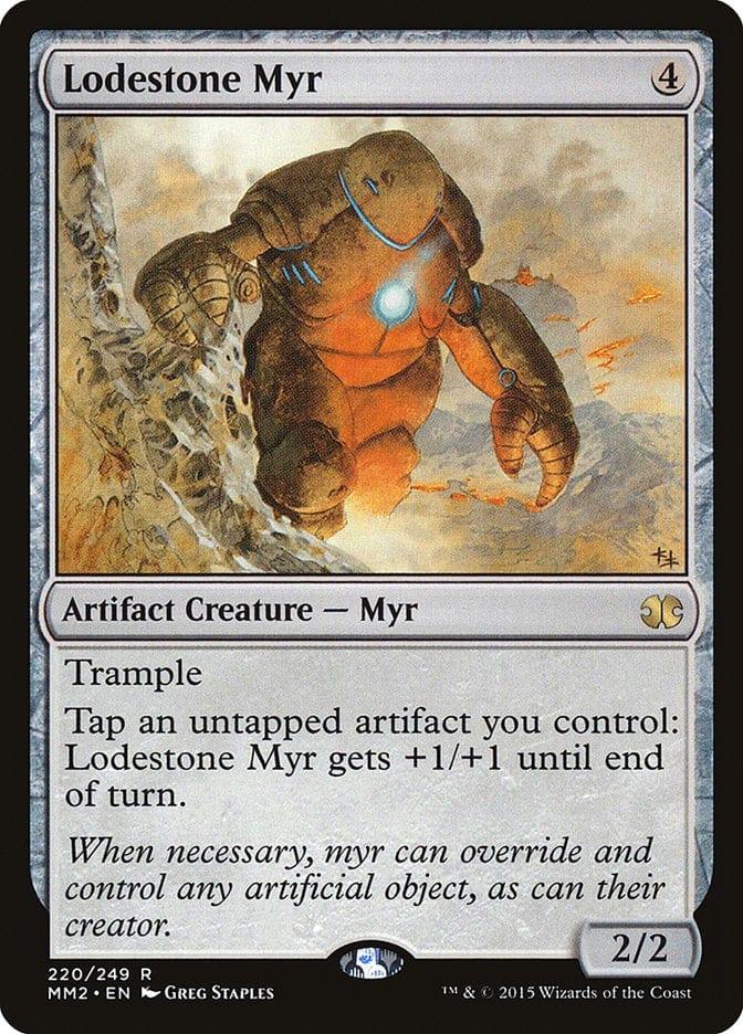 Magic: The Gathering MTG Single Lodestone Myr [Modern Masters 2015]