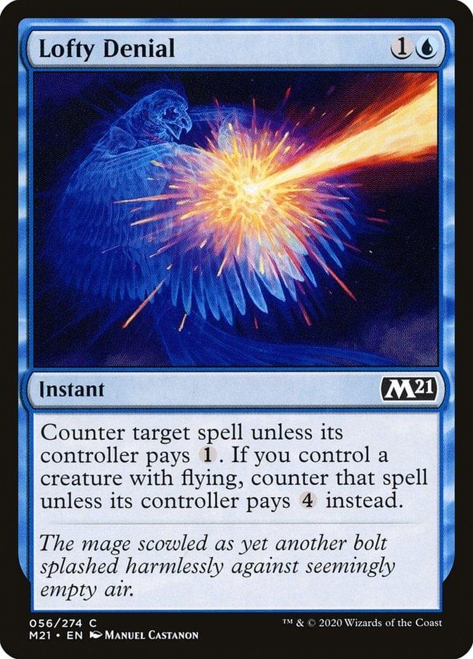 Magic: The Gathering MTG Single Lofty Denial [Core Set 2021]