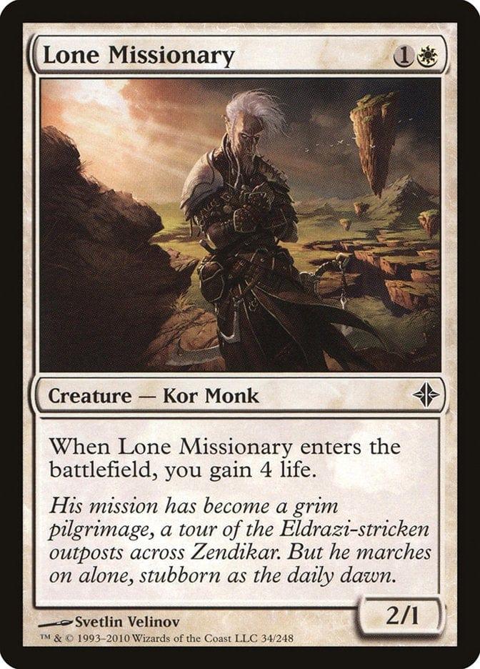 Magic: The Gathering MTG Single Lone Missionary [Rise of the Eldrazi]