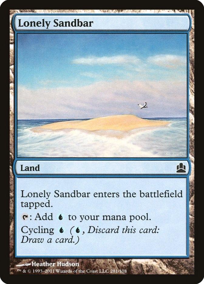Magic: The Gathering MTG Single Lonely Sandbar [Commander 2011]