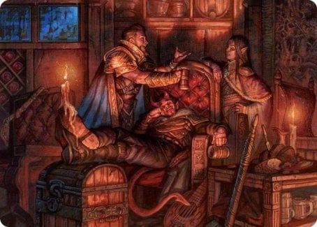 Magic: The Gathering MTG Single Long Rest Art Card [Dungeons & Dragons: Adventures in the Forgotten Realms Art Series]