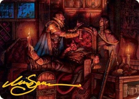 Magic: The Gathering MTG Single Long Rest Art Card (Gold-Stamped Signature) [Dungeons & Dragons: Adventures in the Forgotten Realms Art Series]