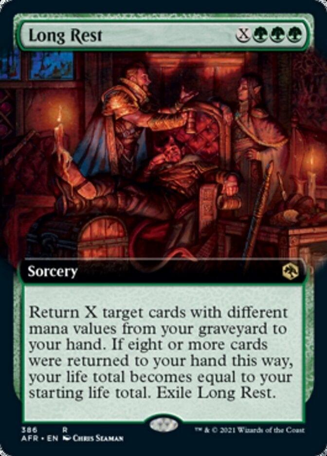 Magic: The Gathering MTG Single Long Rest (Extended) [Dungeons & Dragons: Adventures in the Forgotten Realms]